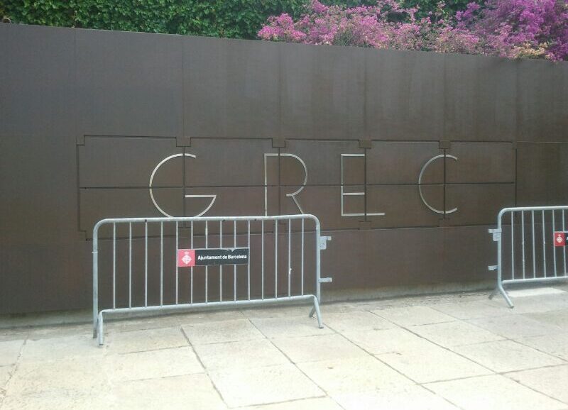Restauración exterior del Teatre Greg de Barcelona