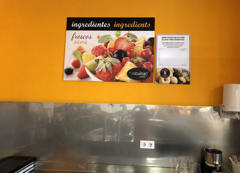Pintado de paramentos en restaurante