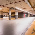 Pintado de parking y señalización de entidad pública