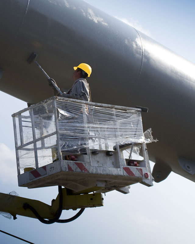 pintura industrial. Pintores industriales