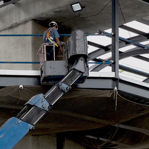 Pintura de estructuras. Pintores profesionales
