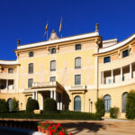 Restauración de fachada del Palau Reial de Pedralbes